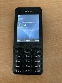 Predám Nokia 206, vhodný pre seniorov,Dual SIM,čiernej farby - 1