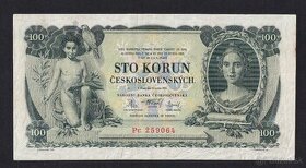 Bankovky ČSR - 100 Kčs 1931 séria Pc CHYBOTLAČ - 1