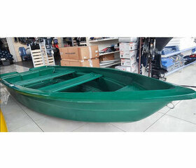 Rybárska pramica HCS-04 zelená 380 x 140 cm - nová - 1