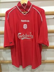 Liverpool FC 2000-02 reebok (home) dres, veľkosť L (44/46)