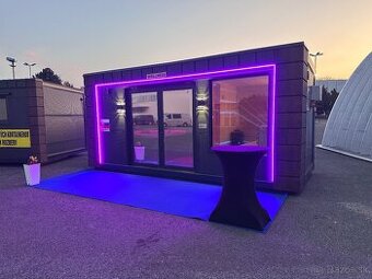 Kontajner 6x2.5m sauna-virivka-welness