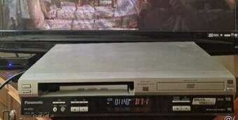 HiFi stereo Panasonic VHS-CD-DVD videorekordér