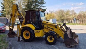 Komatsu WB93R  traktorbager