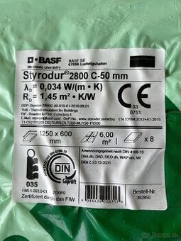 Styrodur 2800 C-50mm BASF