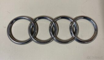 Audi chromový znak chrómové znaky / emblémy / logo