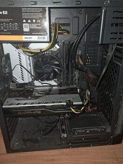 Herný PC – i5-11400F, 32GB RAM, RX 570, SSD + HDD, Windows 1