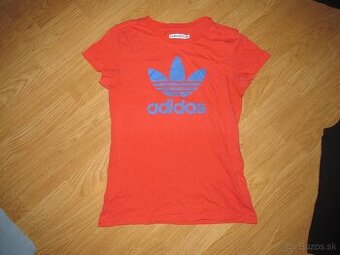 Červené tričko v. 38 Adidas