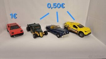 Hot Wheels Fantasy + Matchbox Rozbalneky