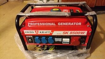 ÚPLNE NOVÝ GENERÁTOR SWISS KRAFT SK8500W – 3000W – 490 €
