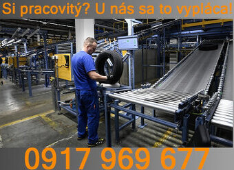 Možnosť záloh každý týždeň Manipulačný pracovník - ihneď