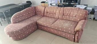 Rozkladací gauč s úložným priestorom