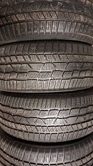 Predám 4ks jazdené zimne 235/55r18-104H Continental