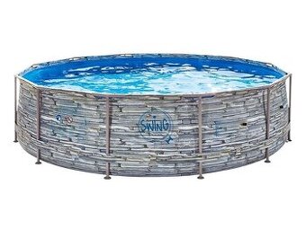 Bazén SWING FRAME Stone 3,66x0,91m