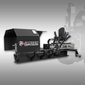 Štiepačka dreva Jansen TS-14L62, ležiaca pre traktor, hydrau