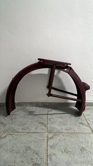 Predam zadny blatnik na Jawa Perak