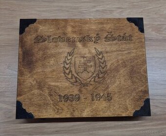 Kazeta na mince Slovenský štát 1939 - 1945