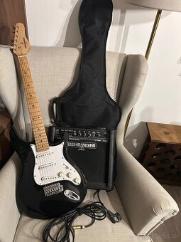 Elektrická gitara + kombo set Behringer - 1