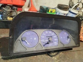 Budíky Fiat Ducato modre