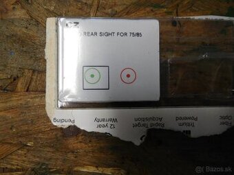 Triciove mieridla na Cz 75/85