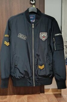 Prechodná bunda modrá