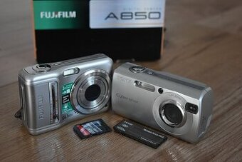 Fujifilm A850 8MP + Sony Cyber-shot Carl Zeiss 4MP