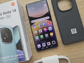 Xiaomi Redmi Note 14 Pro+ 5G 12GB/512GB Black,top,zaruka