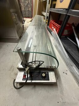 Vodný kúpeľ, teplý výdajný pult, bain marie, ohrevná vitrína