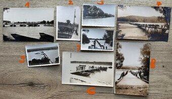 MEDZIVOJNOVÉ historické fotografie Komárno 1927 za 100eur