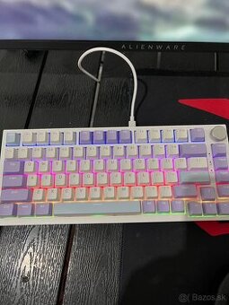 Ajazz AK820 mechanická klávesnica (RGB, výborný stav)