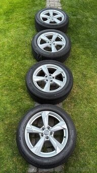 Audi a6 disky r18 5x112 letne pneu 235/55/18
