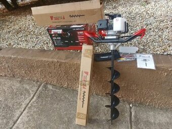 Benzinovy Pôdny vrták Kraft RoyaL 2x vrtak 100-150