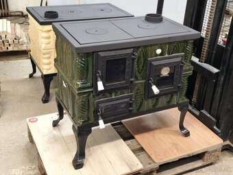 Kachľová pec Kachlový sporák Kachle 6,5 kW Dlho držia teplo