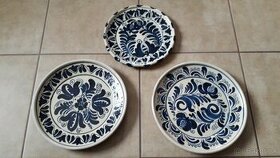 Dekoračné taniere modranska keramika