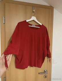 ZARA červené tričko - 1