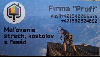 Maľovanie strechy - 1