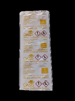 Tablety na úpravu vody Oasis 40 Tabletiek / 40 Litrov
