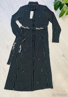 Košeľové šaty Tomy Jeans, veľkosť S