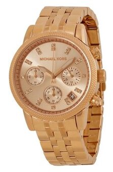 Michael Kors MK6077 originál dámske zlaté hodinky, NOVÉ TOP