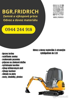 Zemné a výkopové práce
