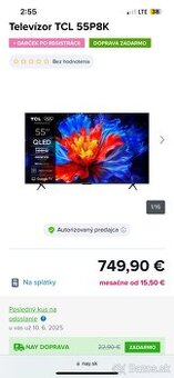 TCL 55P8K QLed