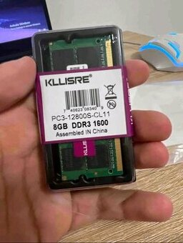 RAM 8GB DDR3L 1600MHz SODIMM pre notebook – NOVÁ