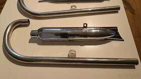 Výfuky Dněpr k750 a Ural M72