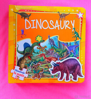Dinosaury. Kniha z puzzle.