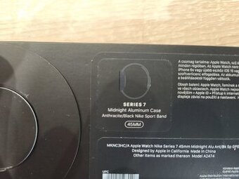 Apple watch 7 Nike 45mm