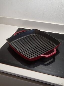 Liatinový gril panvica Staub 33 x 33cm