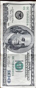 100$ bankovka