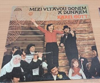 LP platňa Karel Gott:Medzi Vltavou, Donem a Dunajem. r.1973