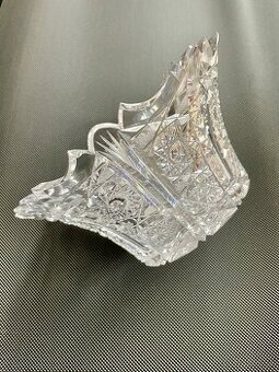 Krištálová brúsená misa s priemerom 20cm