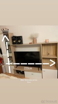 Obyvacia stena/zostava biela