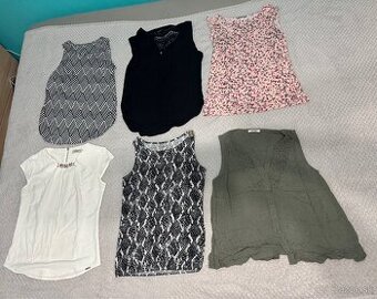 Balíček 6x dámska blúzka bez ramienok - 1